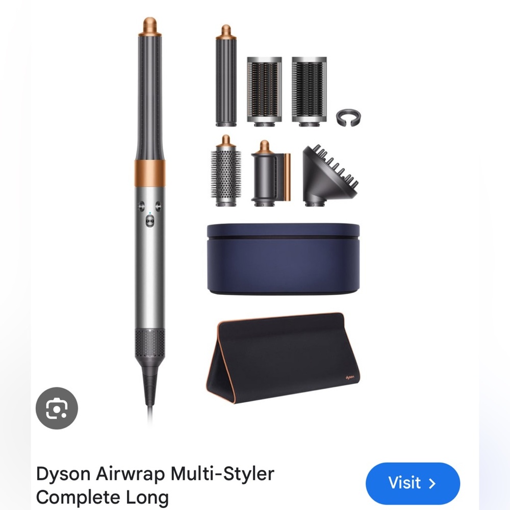 Dyson Airwrap Multi-Styler Complete Long, comes with a Travel Bag. Never Opened